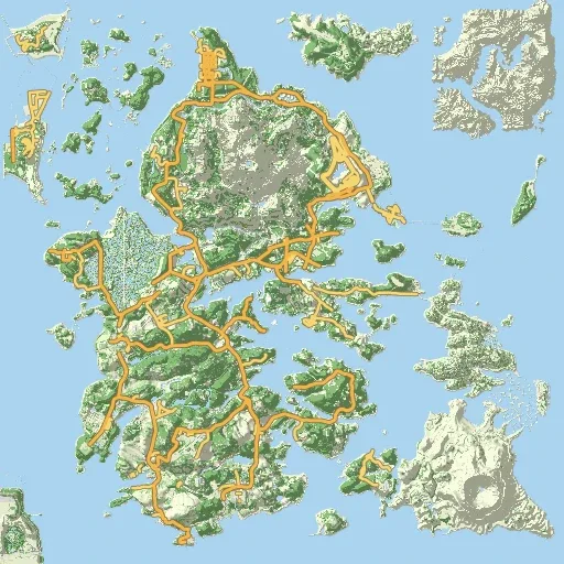 Topographic map of Deer Isle