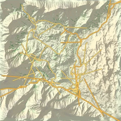 Topographic map of Nasdara